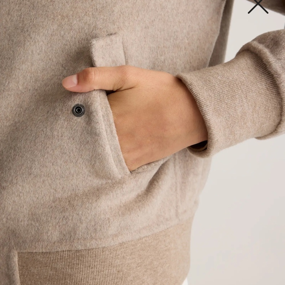 Quince Merino Wool Bomber Jacket - Picture 3 of 15
